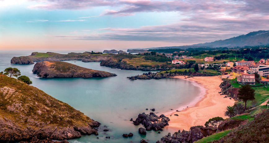 paisaje de la costa de Llanes